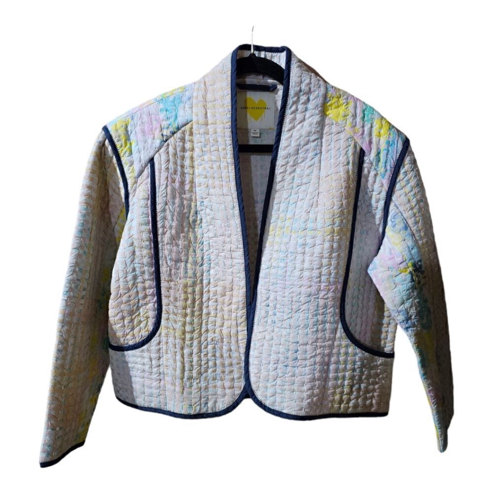 KERRI ROSENTHAL‎ Brittany Beaulero Quilted Jacket - Size Medium